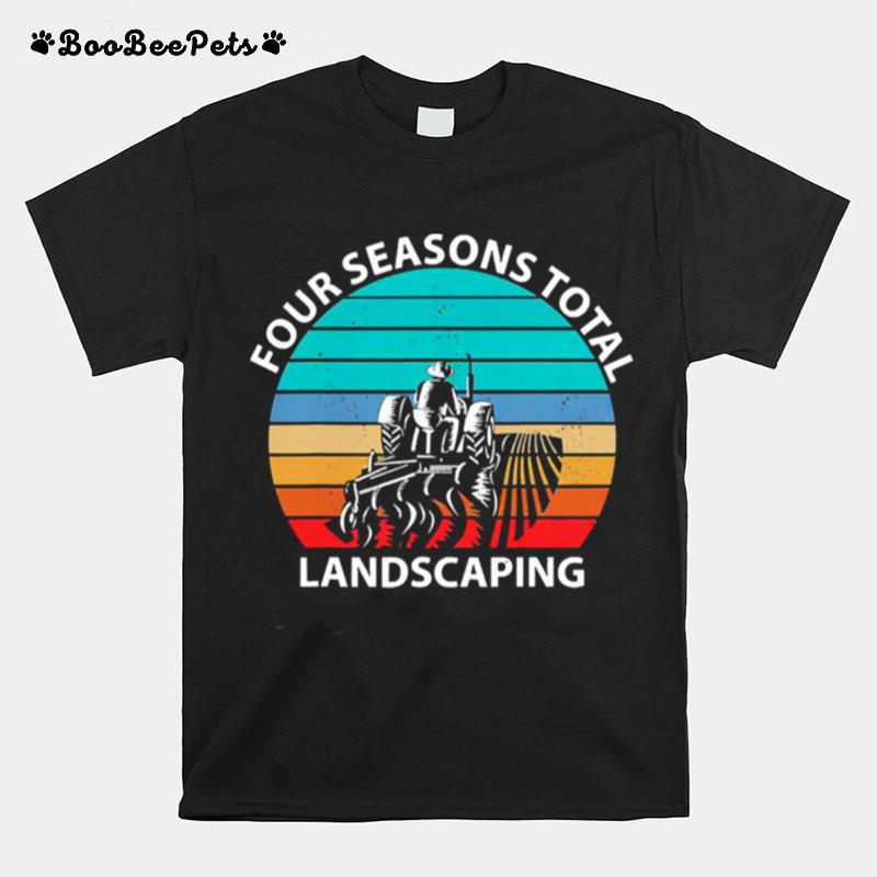 Four Seasons Total Landscaping Vintage T-Shirt