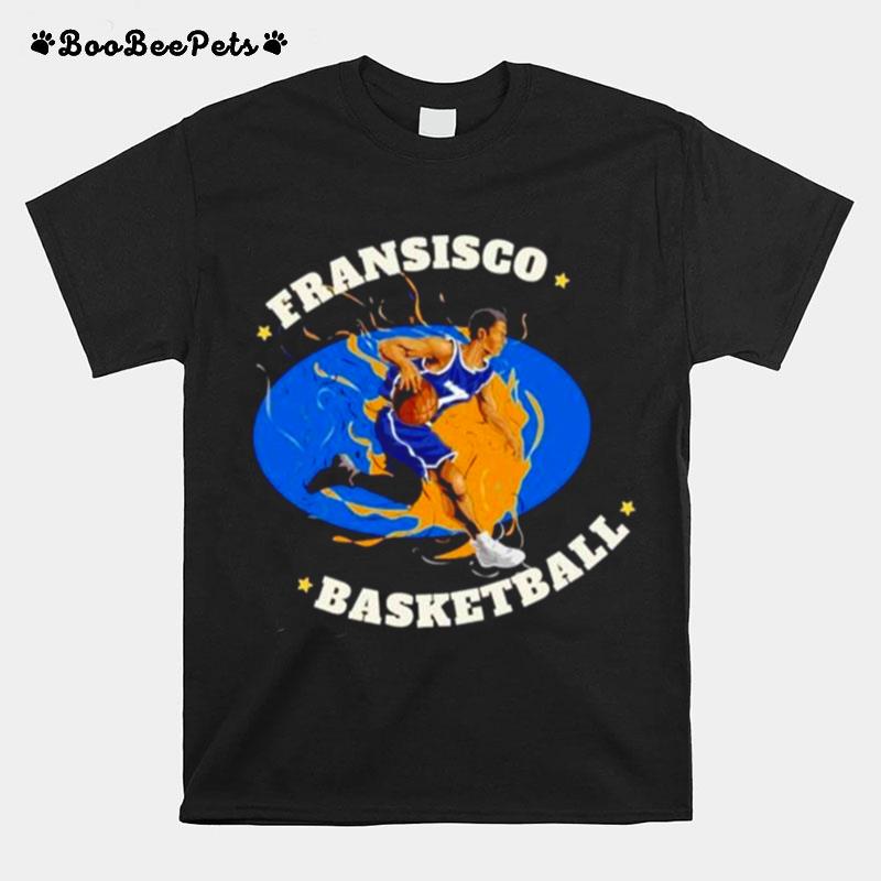 Francisco Basketball Player Running T-Shirt