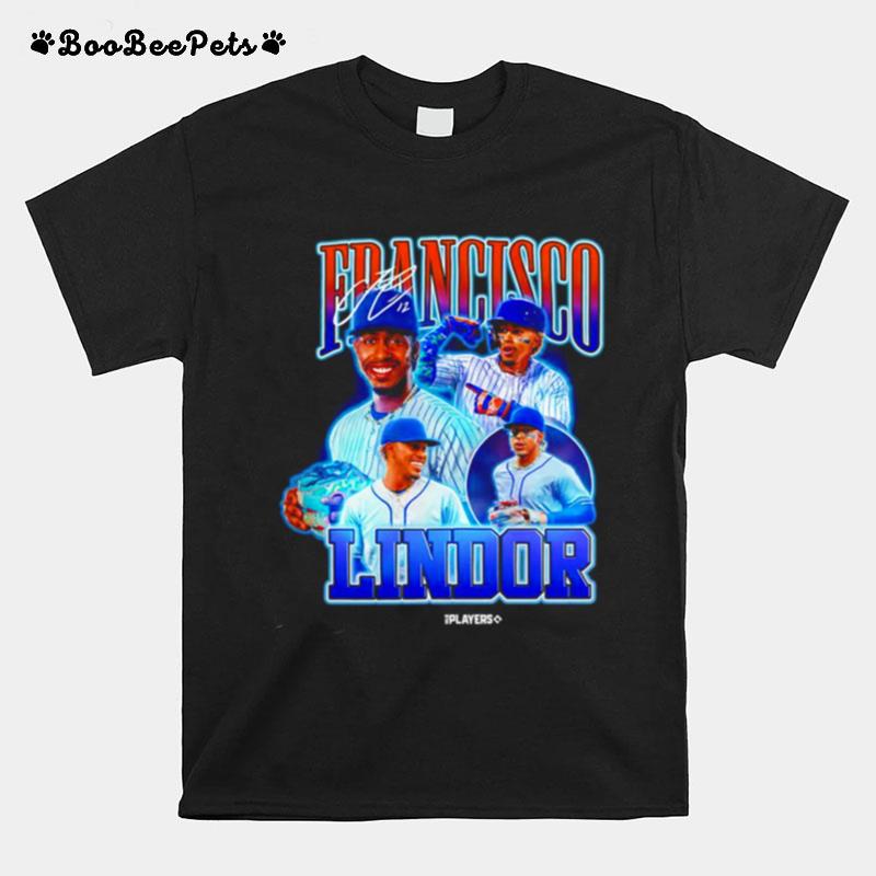 Francisco Lindor New York Mets Signature T-Shirt
