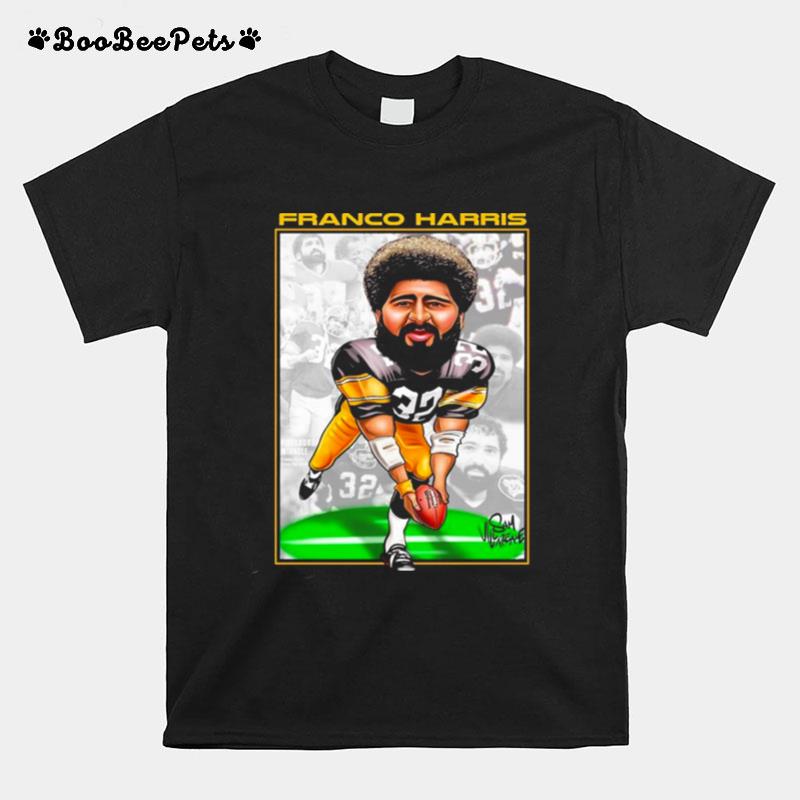 Franco Harris Pittsburgh Miracle 50Th Anniversary T-Shirt