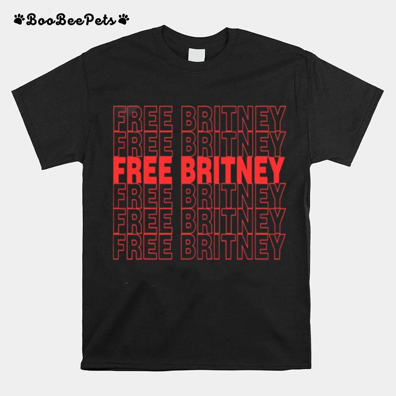 Free Britney Red T-Shirt