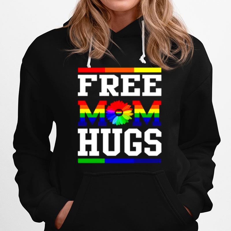 Free Mom Hugs Pride Lgbt Hoodie