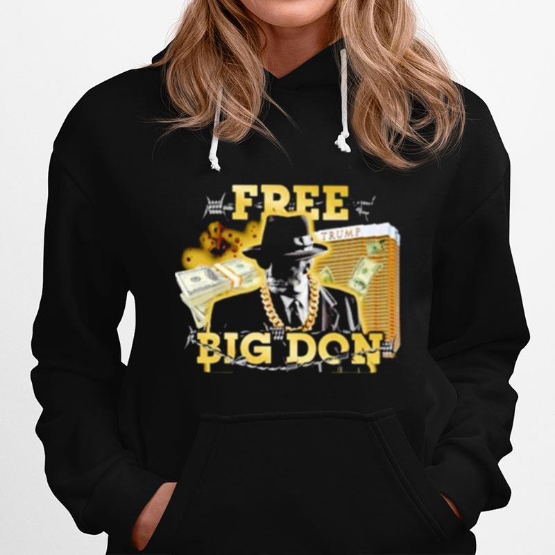 Frees Big Don Fedora Hoodie