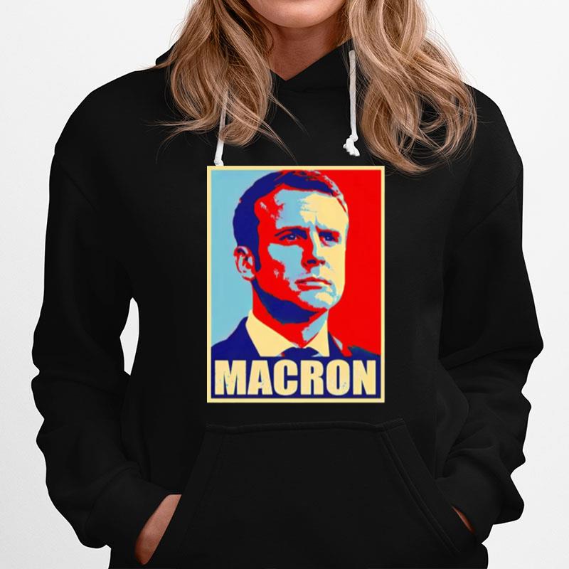 French President Emmanuel Macron Hoodie