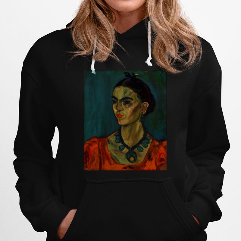 Frida Kahlo Age 26 Painting Oil On Canvas 1933 Hoodie