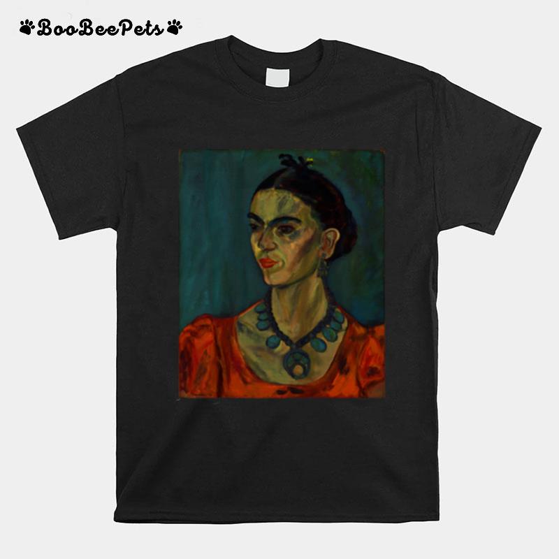 Frida Kahlo Age 26 Painting Oil On Canvas 1933 T-Shirt