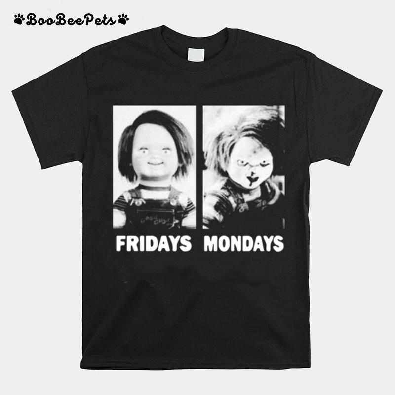 Fridays And Mondays Halloween T-Shirt