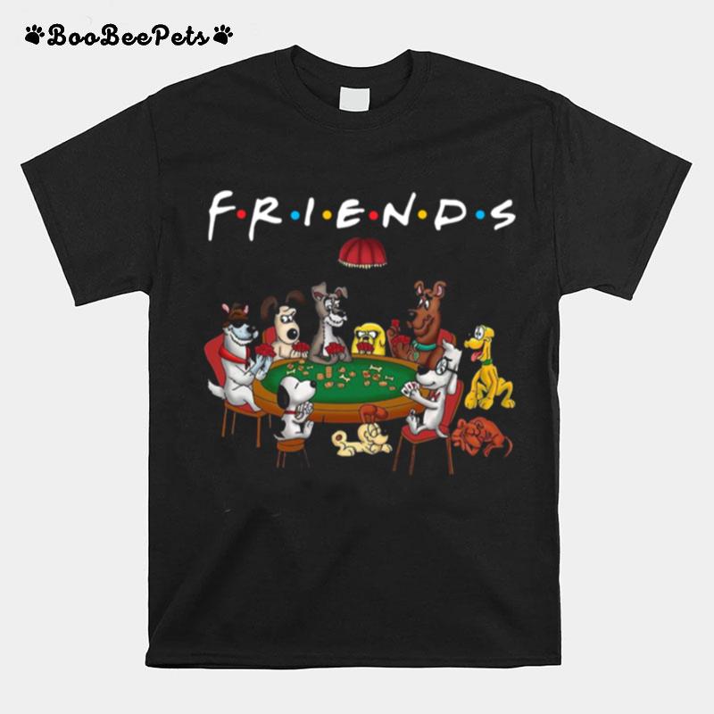 Friends All Dogs Characters T-Shirt