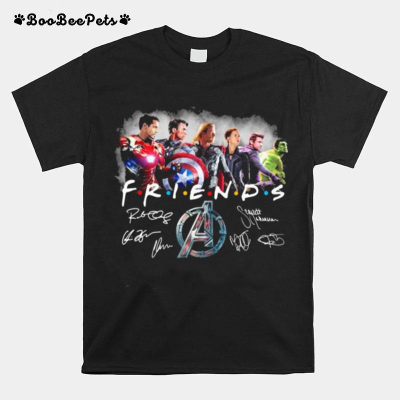 Friends Avengers Marvel Studios Signatures T-Shirt