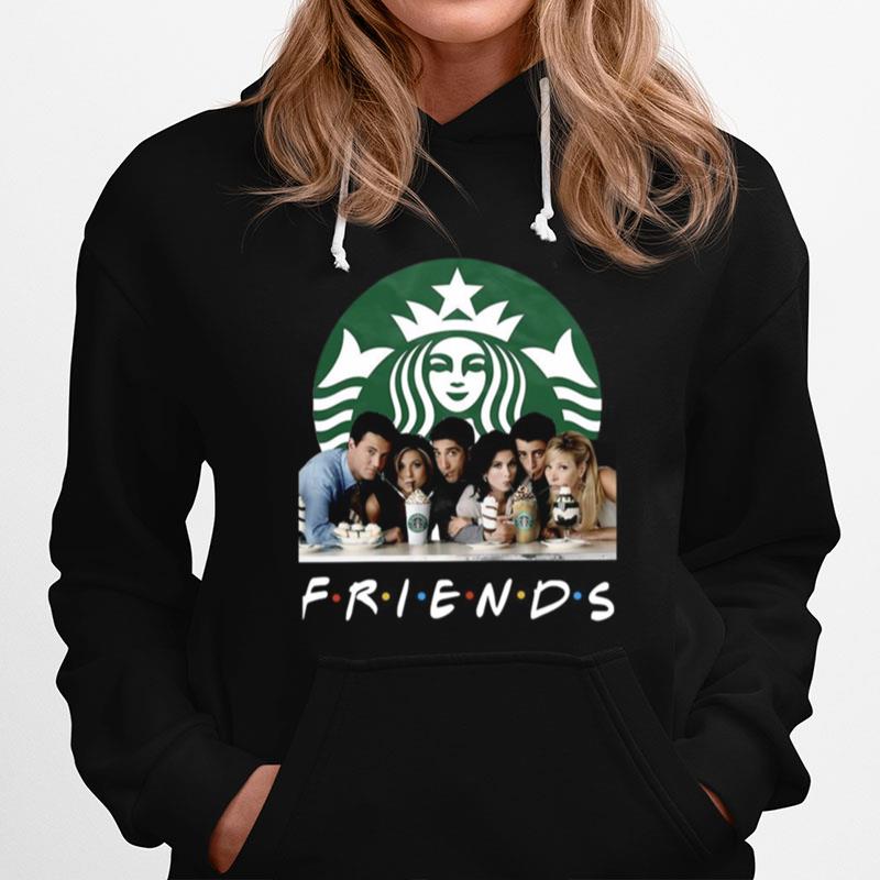 Friends Character Starbucks Coffee Hoodie