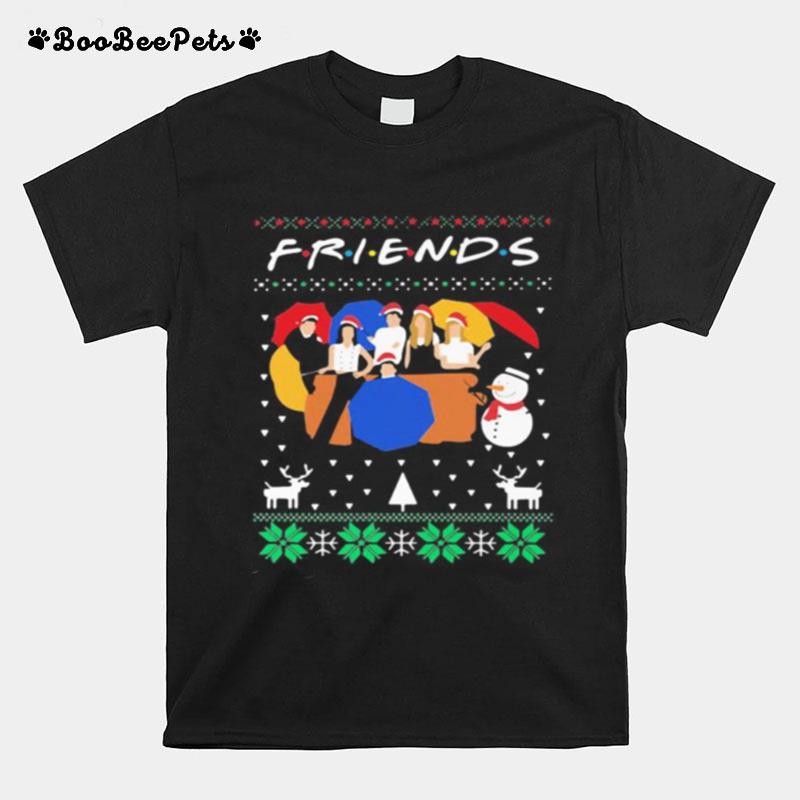 Friends Merry Ugly Christmas T-Shirt