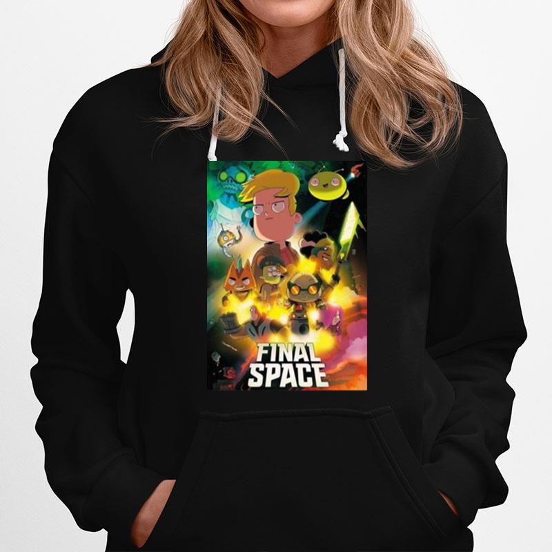 Friends United Graphic Final Space Hoodie