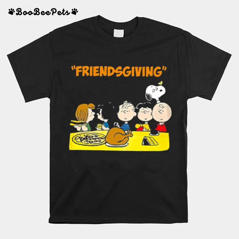 Friendsgiving Snoopy Thanksgiving T-Shirt