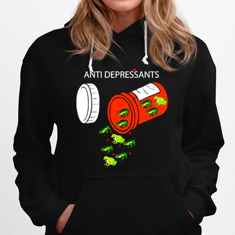 Frog Anti Depressants Hoodie