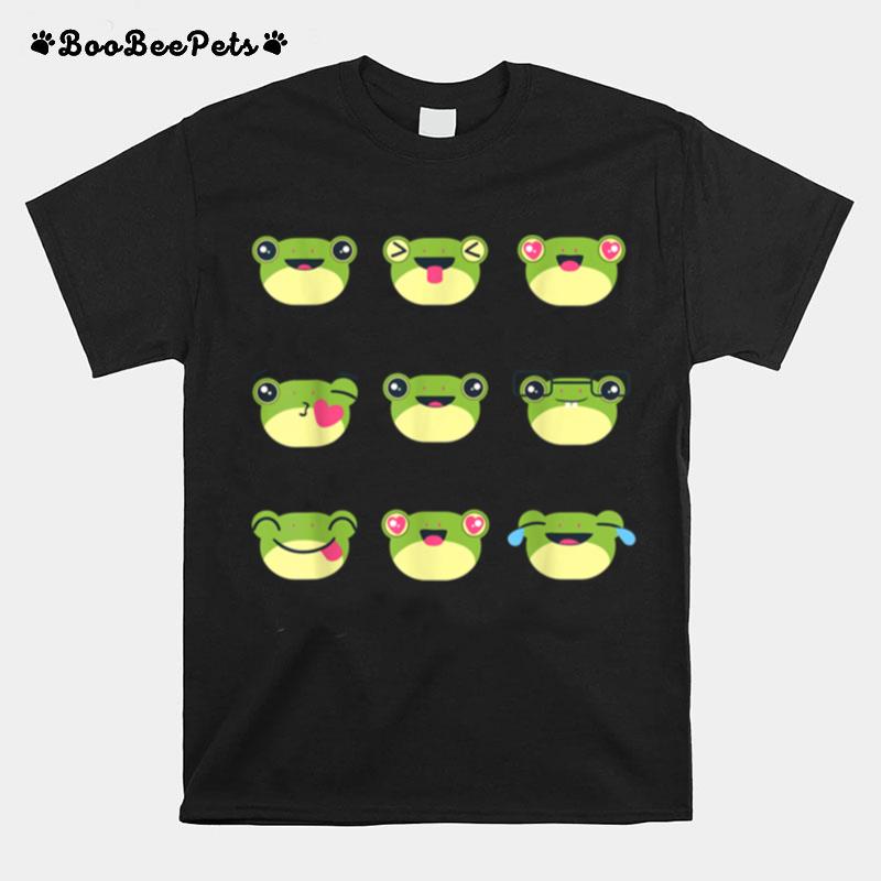 Frog Emojis T-Shirt