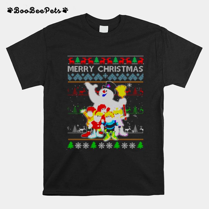 Frosty The Snowman Tv Show Merry Christmas T-Shirt