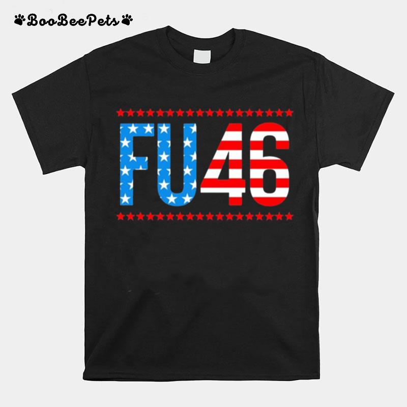 Fu46 Anti Biden Baby One Piece American Flag T-Shirt