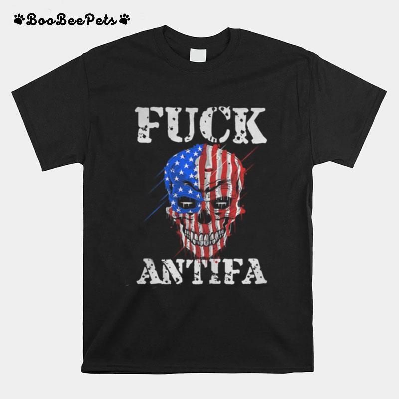 Fuck Antifa Anti Communist Anti Antifant Or Antifa T-Shirt