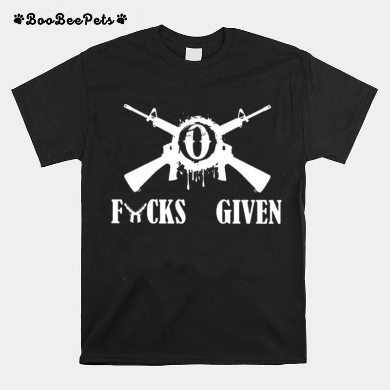 Fucks Given Logo T-Shirt