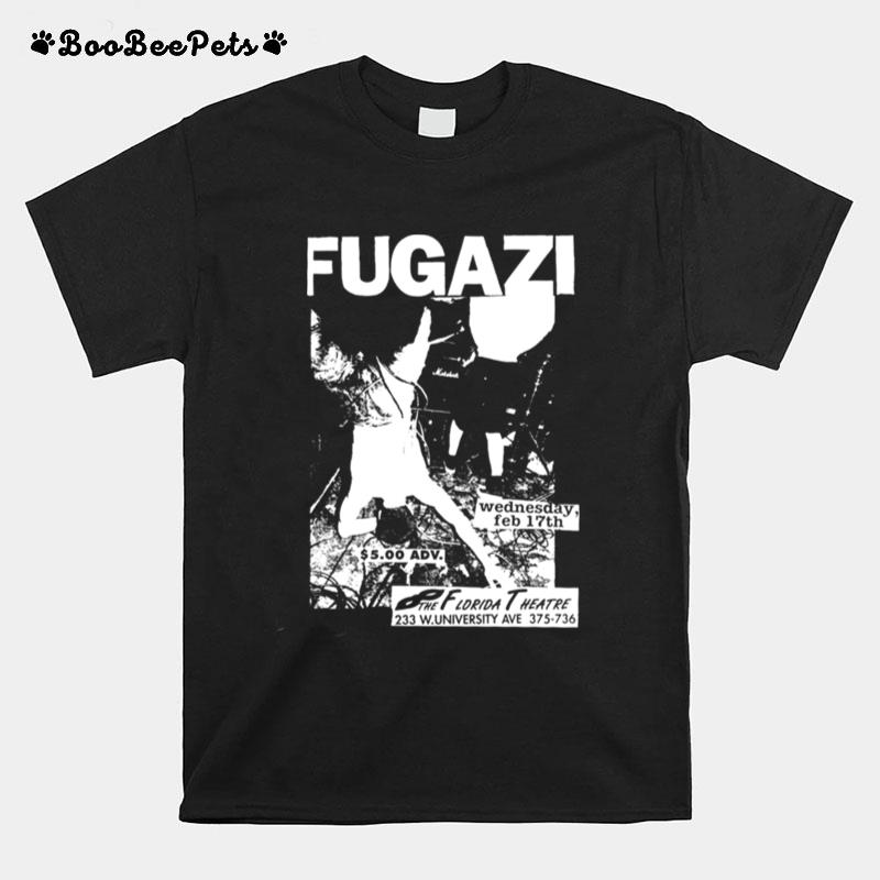 Fugazi Live Series Gainesville T-Shirt
