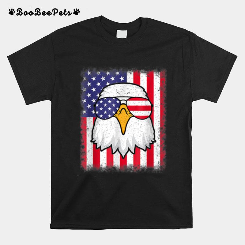 Funny 4Th Of July American Flag Patriotic Eagle Usa T B0B45Ls2Rk T-Shirt