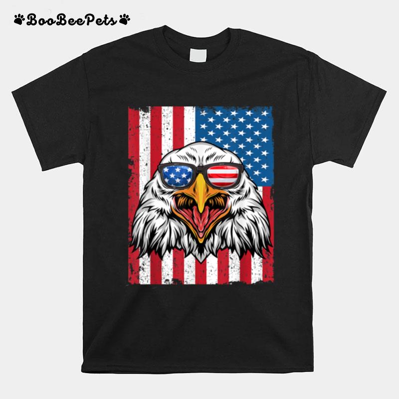 Funny 4Th Of July Usa Flag American Patriotic Eagle T B0B45Kjnpq T-Shirt