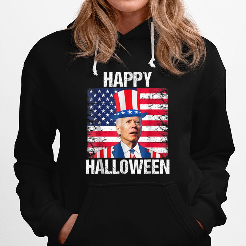 Funny Biden Happy 4Th Of July Happy Halloween Confused Flag T B0B4Zycy99 Hoodie