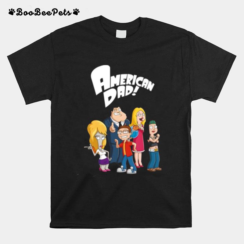 Funny Family American Dad T-Shirt