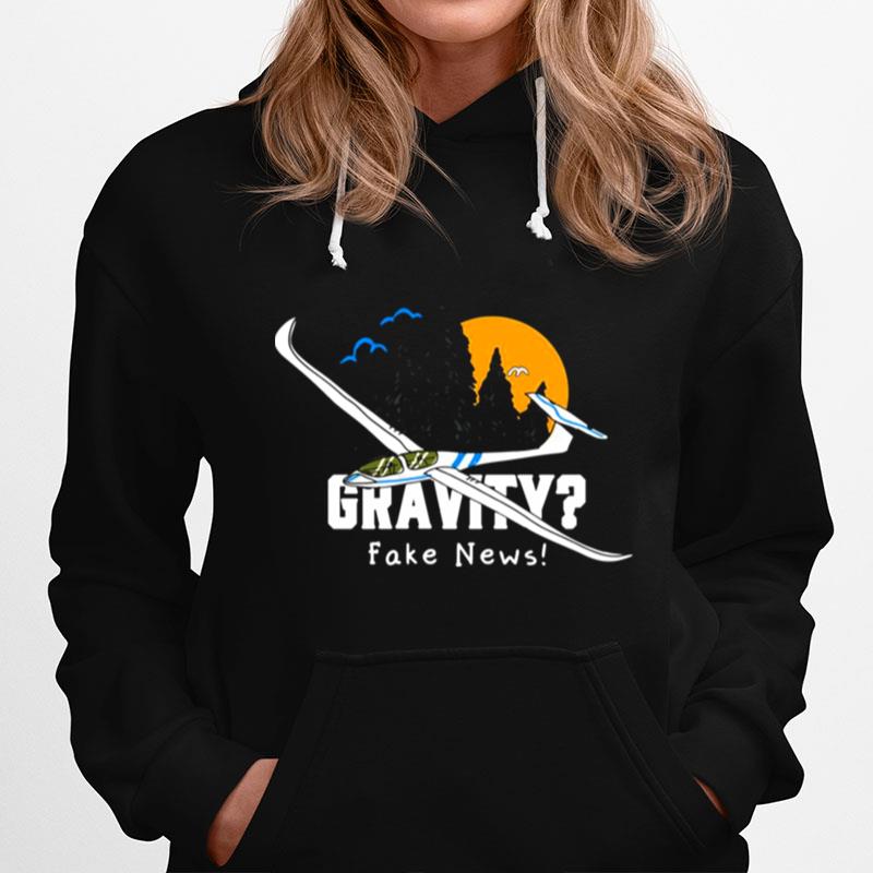 Funny Gliding Sailplane Pilot Art For Gliders Hoodie