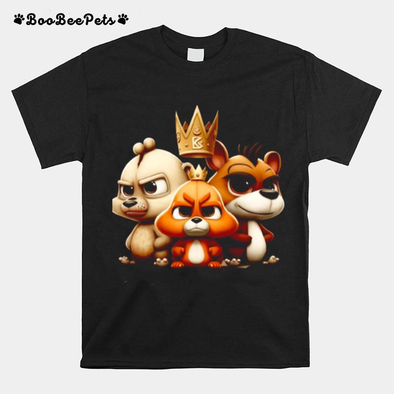 Funny Squad In Zooba King T-Shirt