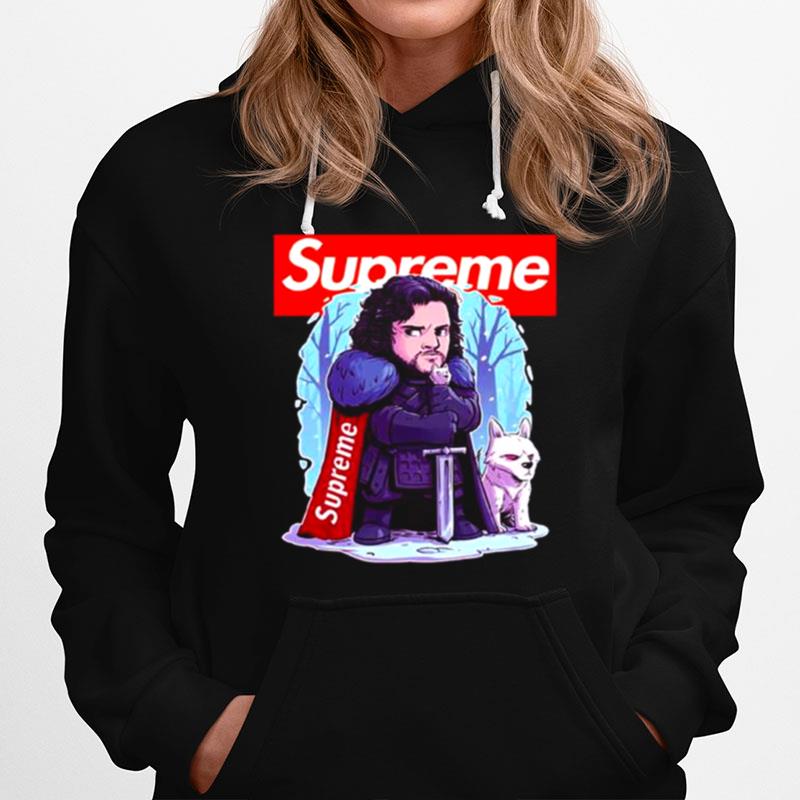 Funny Supreme Game Of Thrones Hoodie