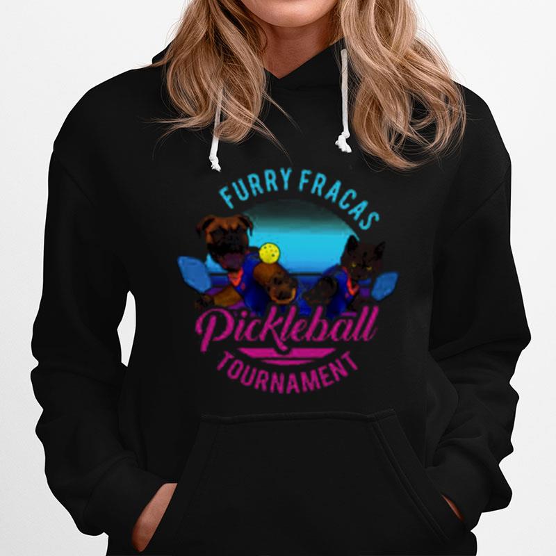 Furry Fracas Pickleball Tournament Hoodie