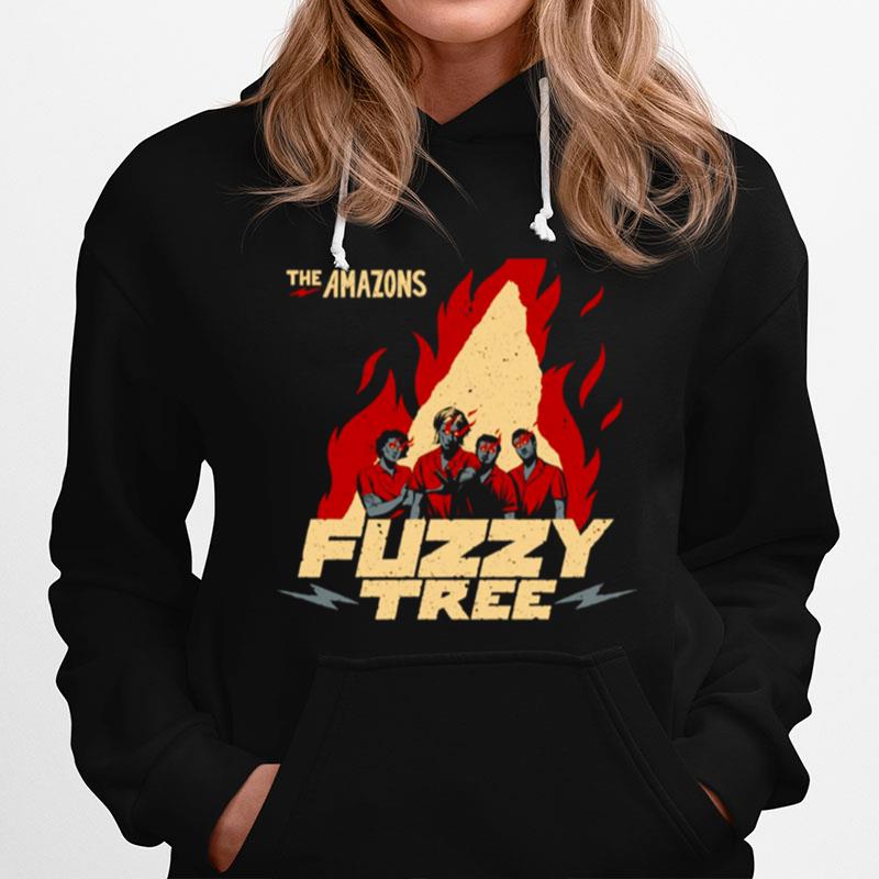 Fuzzy Tree The Amazons Band Retro Hoodie