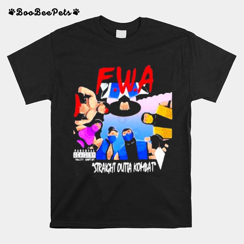 Fwa Straight Outta Kombat Mortal Kombat T-Shirt