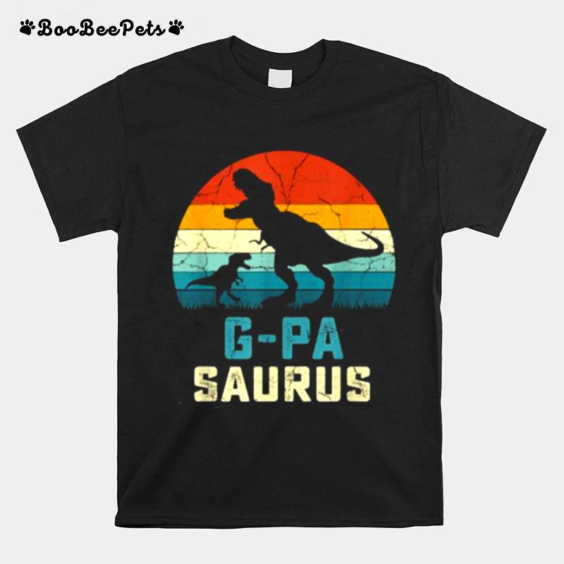 G Pasaurus T Rex Dinosaur G Pa Saurus Vintage T-Shirt