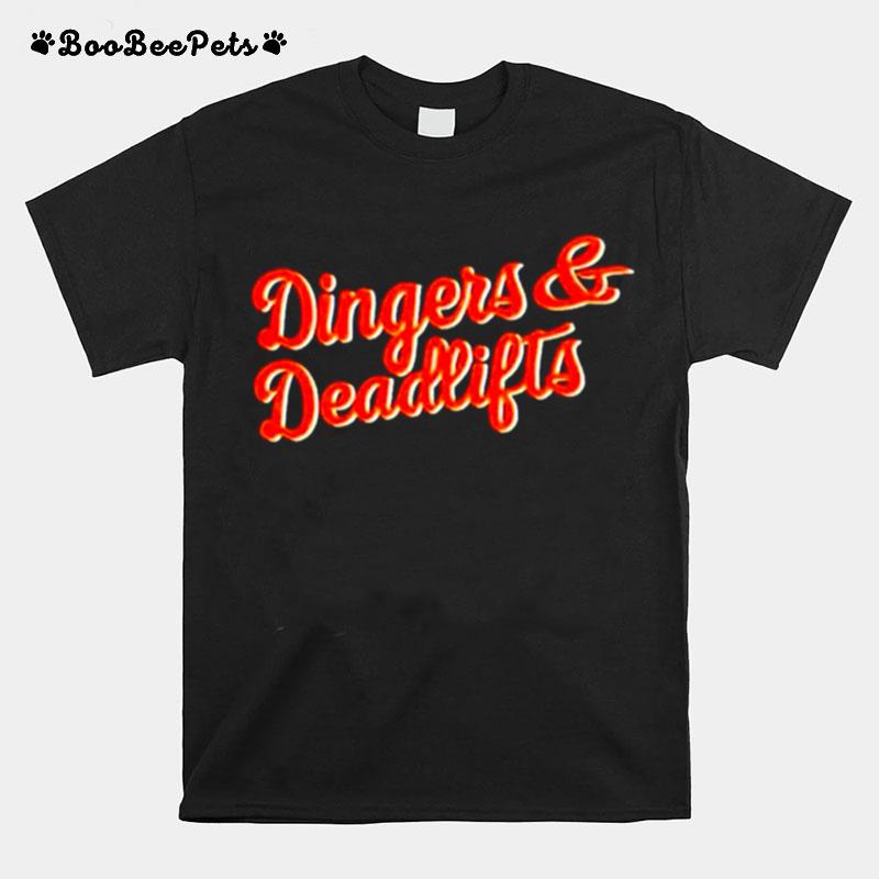 Gabe Kapler Dingers And Deadlifts T-Shirt