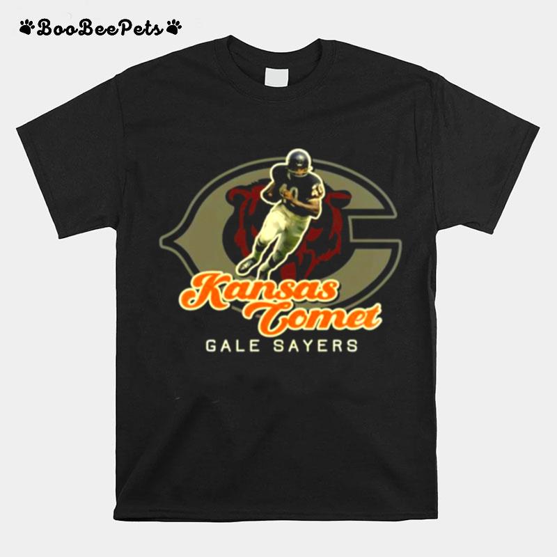 Gale Sayers Kansas Comet Baseball T-Shirt
