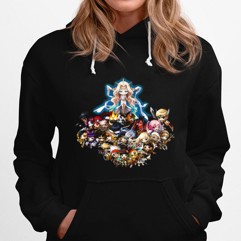 Game All Characters Design Maplestory Hoodie