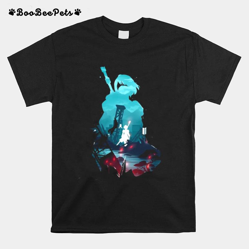 Game Nier Automata 2B Waifu T-Shirt