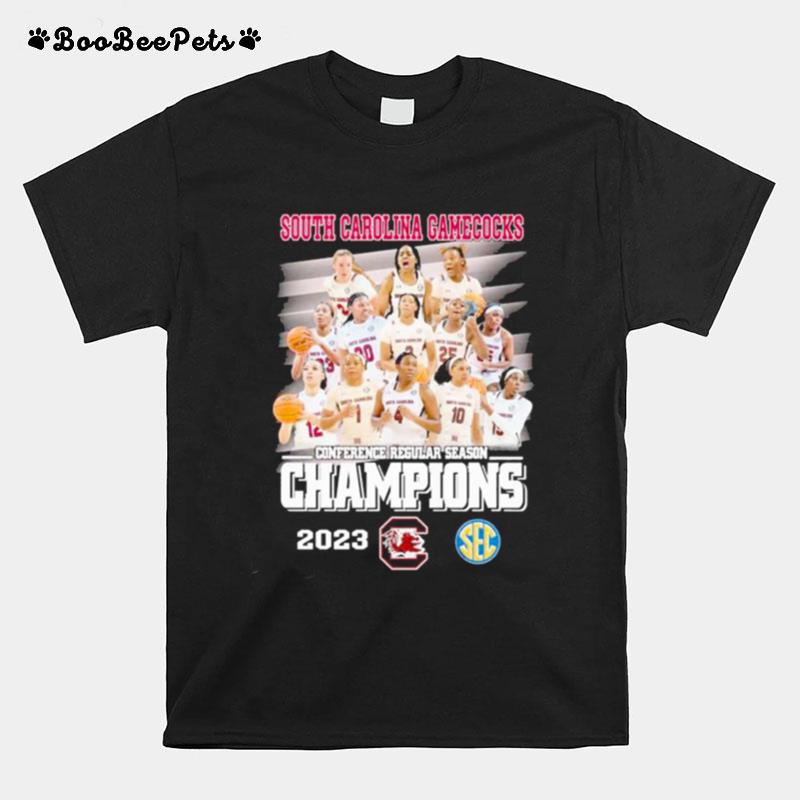 Gamecock Womens 2023 Conference Regular Season T-Shirt