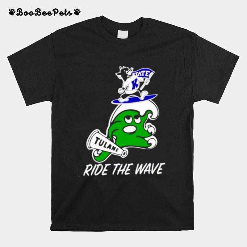 Gameday For Tulane Ride The Wave T-Shirt