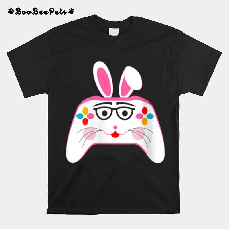 Gamer Easter Bunny Gamer Controller Gamer Easter Day Eggs T-Shirt