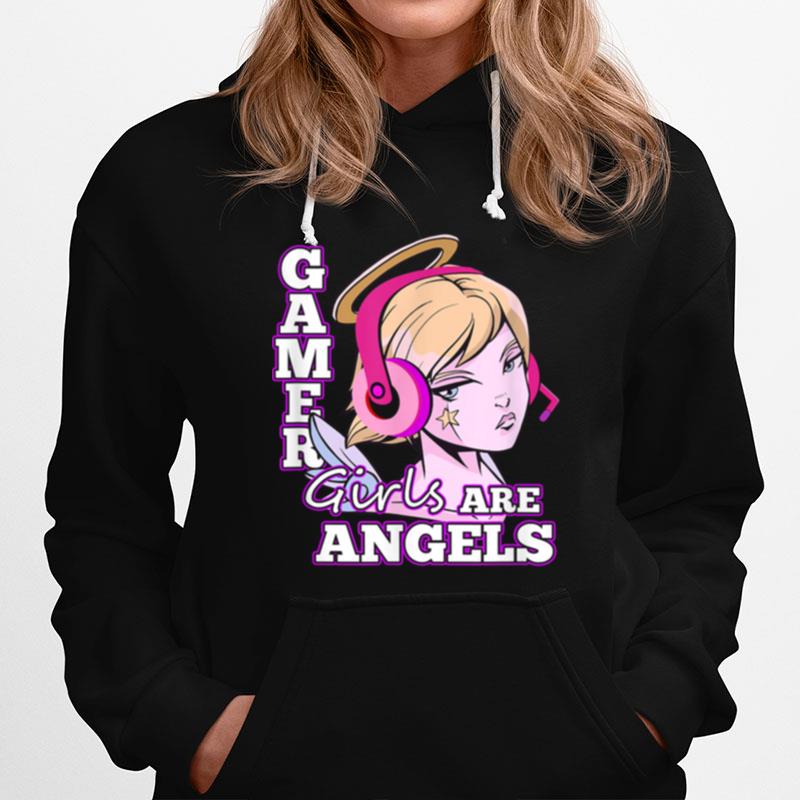 Gamer Girls Are Angels Hoodie