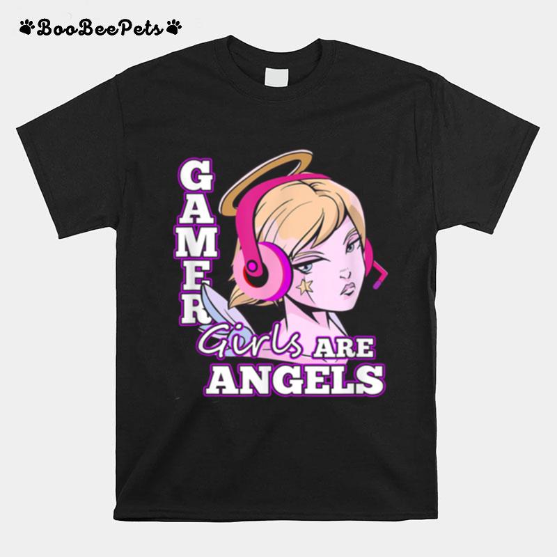 Gamer Girls Are Angels T-Shirt