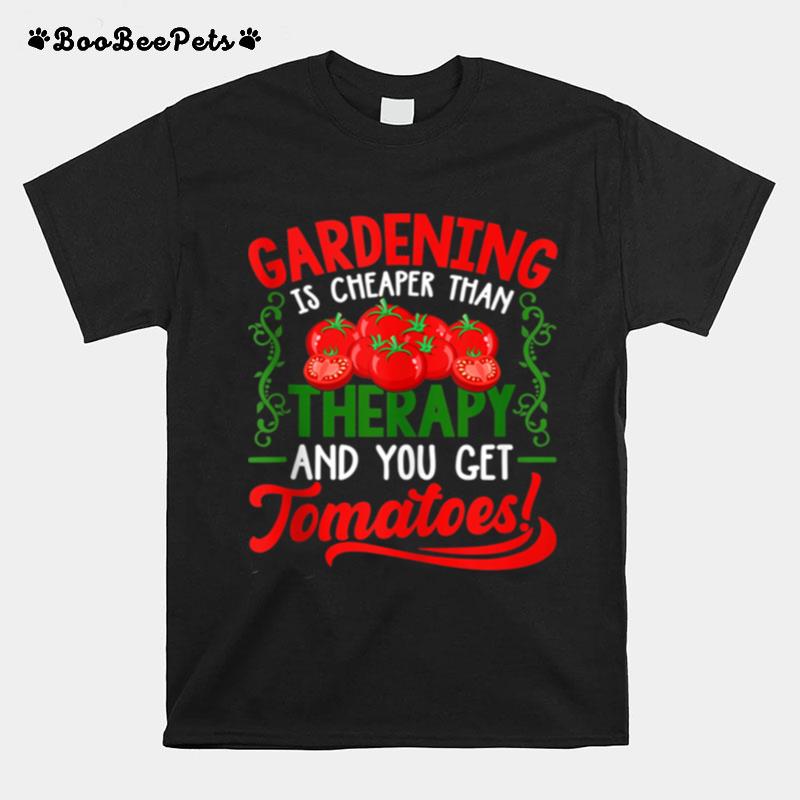 Gardening Fun Farmers Garden Market With Sayings T-Shirt
