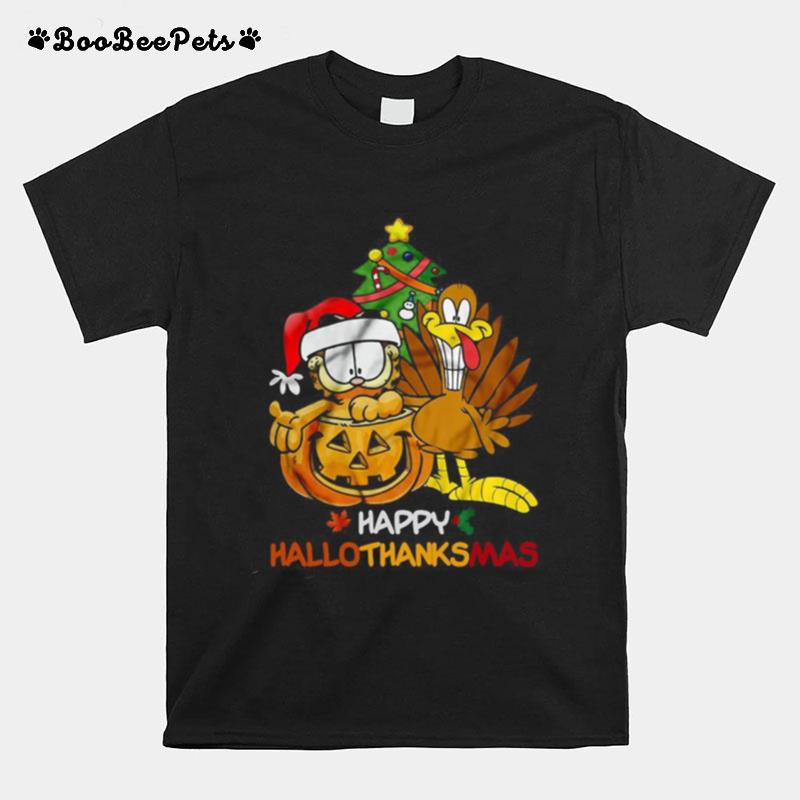 Garfield Happy Hallothanksmas T-Shirt