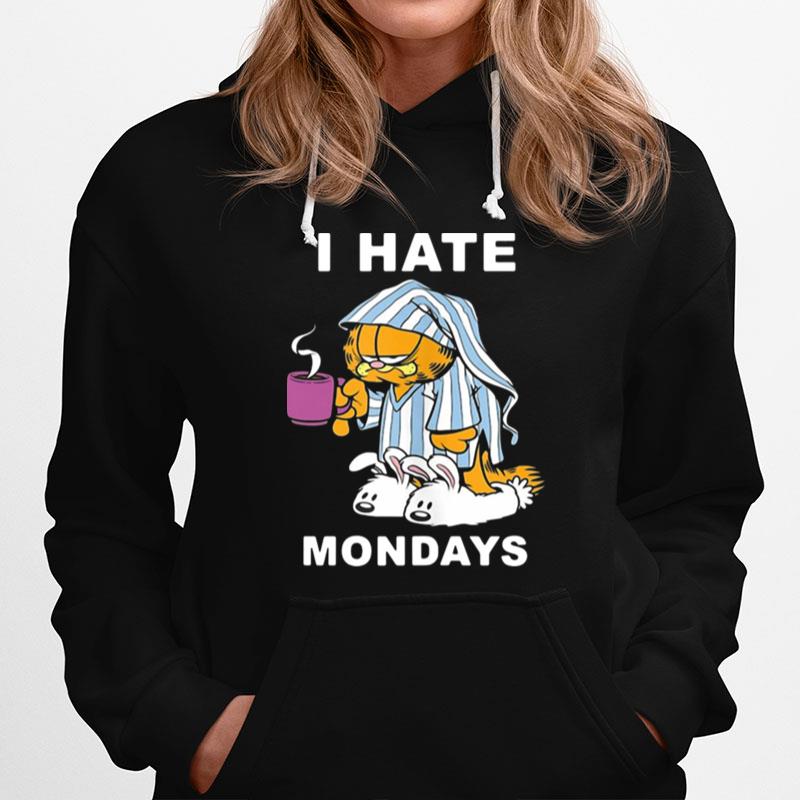 Garfield I Hate Mondays Coffee Garfield Hoodie