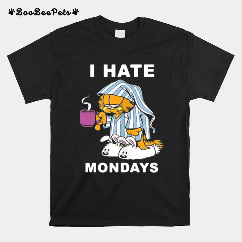 Garfield I Hate Mondays Coffee Garfield T-Shirt