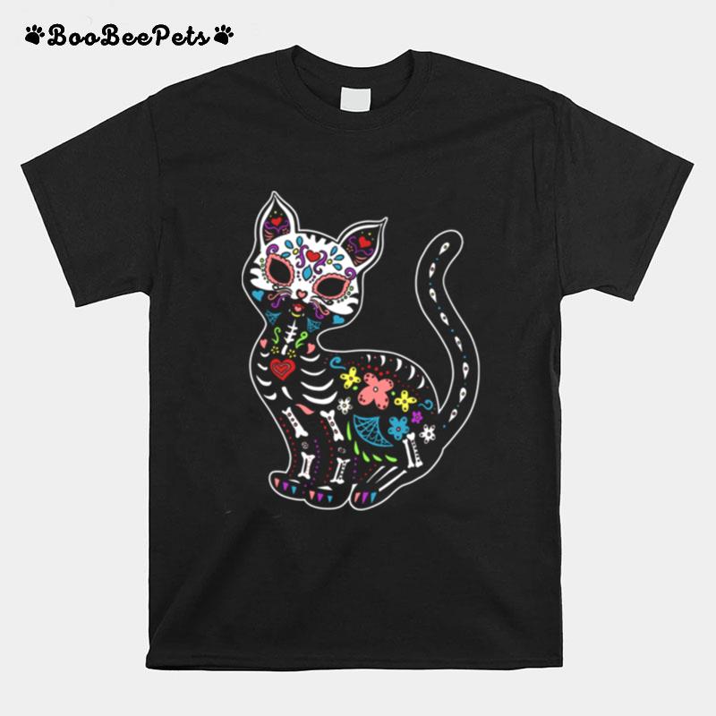 Gatos Sugar Skull Kitty T-Shirt