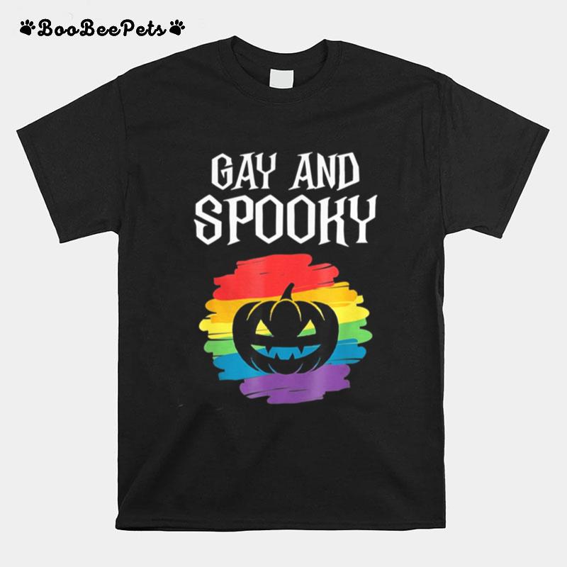 Gay And Spooky Halloween Party Costume T-Shirt